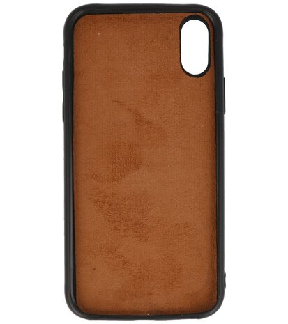 Bestcases Luipaard Leer Back Cover Telefoonhoesje iPhone X - iPhone Xs