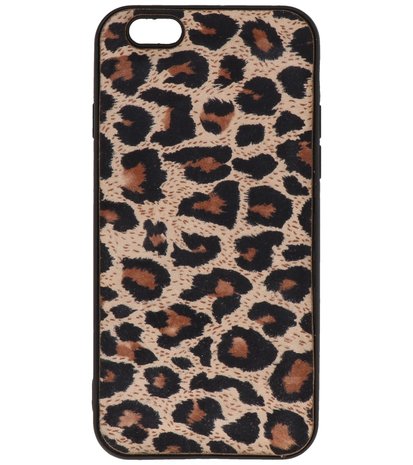 Bestcases Luipaard Leer Back Cover Telefoonhoesje iPhone 6