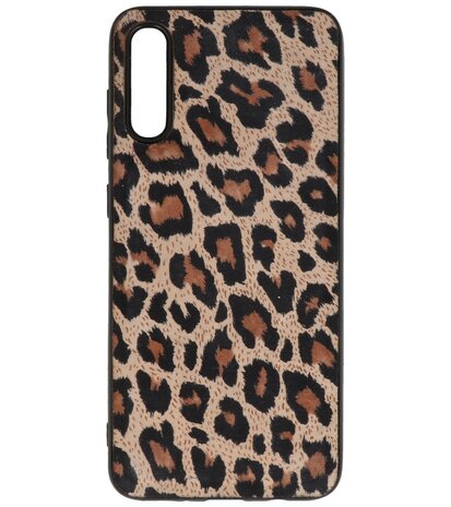 Bestcases Luipaard Leer Back Cover Telefoonhoesje Samsung Galaxy A70