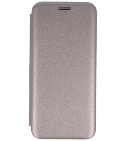 Bestcases Hoesje Slim Folio Telefoonhoesje Samsung Galaxy A71 - Grijs