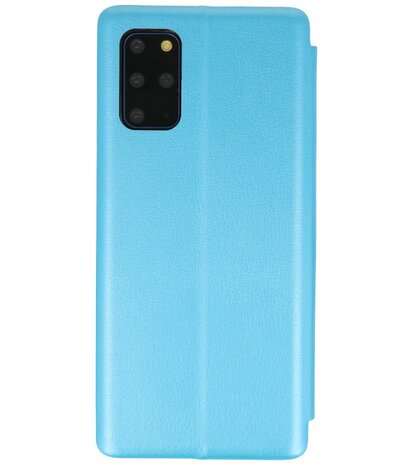 Bestcases Hoesje Slim Folio Telefoonhoesje Samsung Galaxy S20 Plus - Blauw