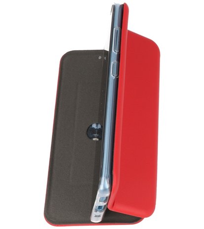 Bestcases Hoesje Slim Folio Telefoonhoesje Samsung Galaxy S20 - Rood