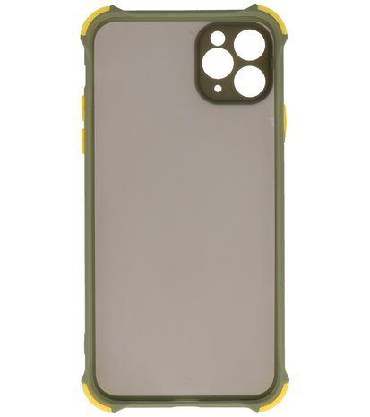 Bestcases Schokbestendig Hardcase Backcover iPhone 11 Pro Max - Groen