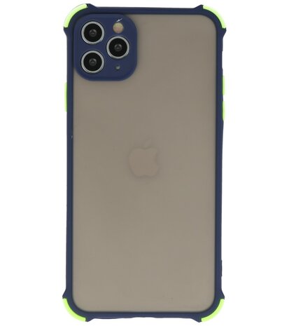 Bestcases Schokbestendig Hardcase Backcover iPhone 11 Pro Max - Blauw