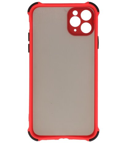 Bestcases Schokbestendig Hardcase Backcover iPhone 11 Pro - Rood