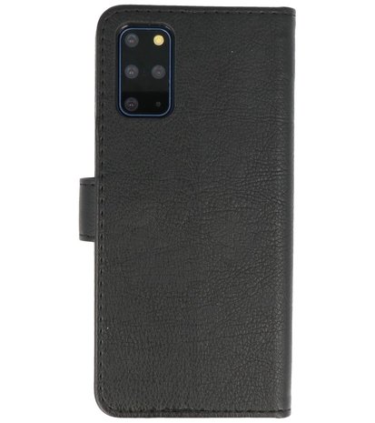 Booktype Wallet Cases voor de Samsung Galaxy S20 Plus Zwart