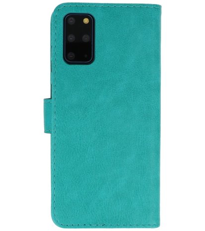 Booktype Wallet Cases voor de Samsung Galaxy S20 Plus Groen