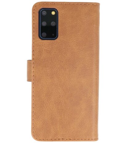 Booktype Wallet Cases voor de Samsung Galaxy S20 Plus Bruin