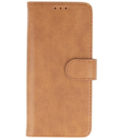 Booktype Wallet Cases voor de Samsung Galaxy S20 Plus Bruin