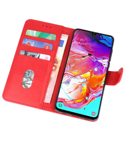 Booktype Wallet Cases voor de Samsung Galaxy S20 Rood