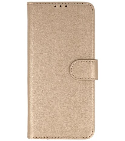Booktype Wallet Cases voor de Samsung Galaxy S20 Ultra Goud
