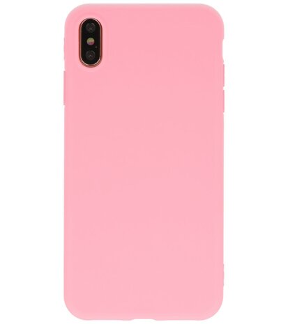 Bestcases 2.0 mm Telefoonhoesje Backcover iPhone Xs Max - Roze