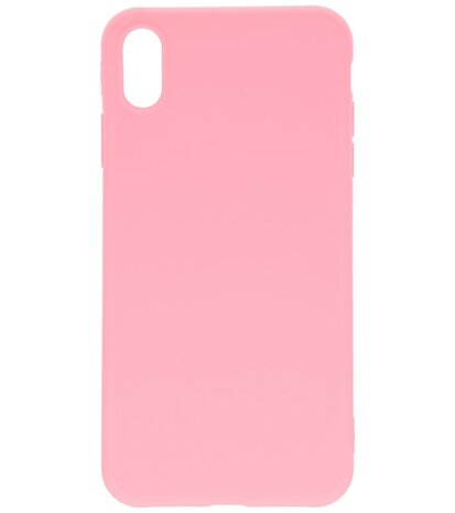 Bestcases 2.0 mm Telefoonhoesje Backcover iPhone Xs Max - Roze