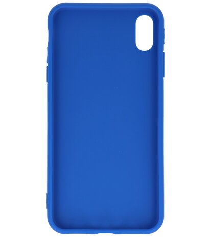 Bestcases 2.0 Telefoonhoesje Backcover iPhone Xs Max - Blauw