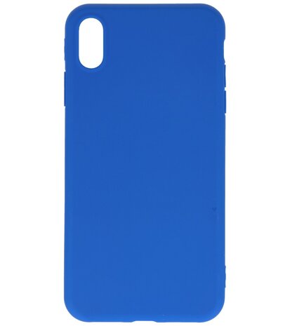 Bestcases 2.0 Telefoonhoesje Backcover iPhone Xs Max - Blauw
