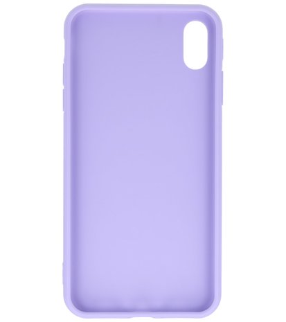 Bestcases 2.0 mm Telefoonhoesje Backcover iPhone Xs Max - Paars