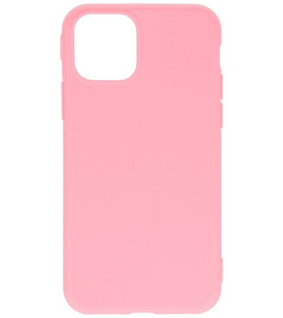 Bestcases 2.0 mm Telefoonhoesje Backcover Hoesje iPhone 11 Pro Max - Roze