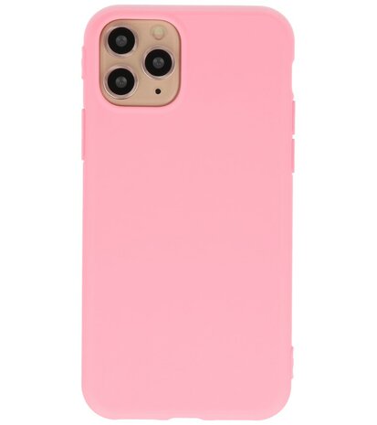 Bestcases 2.0 mm Telefoonhoesje Backcover Hoesje iPhone 11 Pro Max - Roze