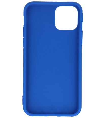 Bestcases 2.0 mm Telefoonhoesje Backcover Hoesje iPhone 11 Pro Max - Blauw