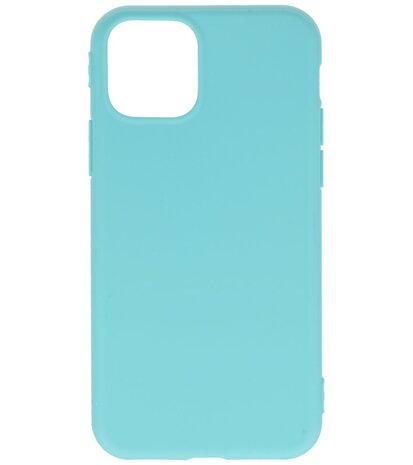 Bestcases 2.0 mm Telefoonhoesje Backcover Hoesje iPhone 11 Pro - Turquoise