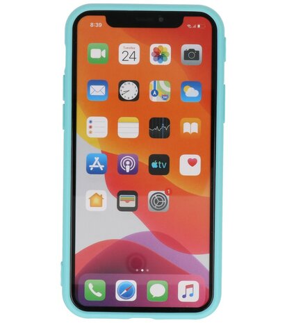 Bestcases 2.0 mm Telefoonhoesje Backcover Hoesje iPhone 11 Pro - Turquoise
