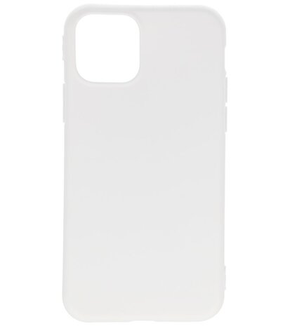 Bestcases 2.0 mm Telefoonhoesje Backcover Hoesje iPhone 11 Pro - Wit