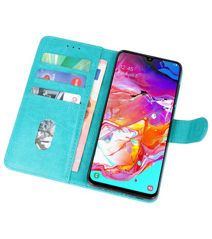 Bestcases Booktype Telefoonhoesje Samsung Galaxy A11 - Groen