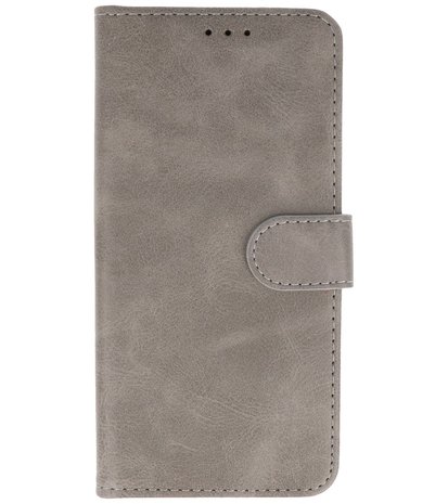 Booktype Wallet Cases voor de Samsung Galaxy Note 10 Lite Grijs