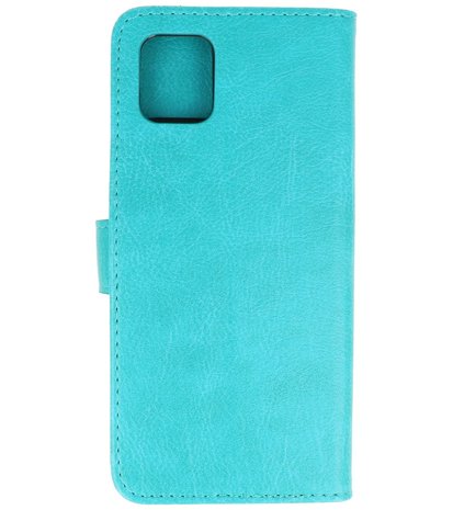 Booktype Wallet Cases voor de Samsung Galaxy Note 10 Lite Groen