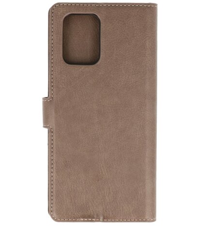 Bestcases Kaarhouder Portemonnee Book Case Samsung Galaxy S10 Lite - Grijs