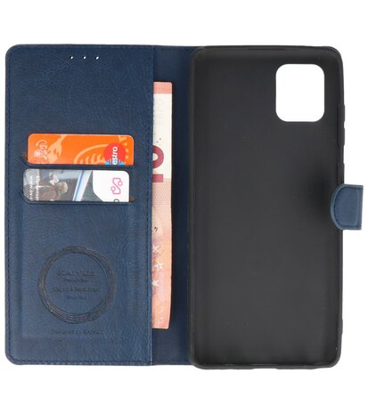 Bestcases Kaarhouder Portemonnee Book Case Samsung Galaxy Note 10 Lite - Navy