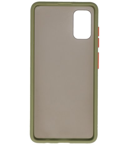 Bestcases Hard Case Telefoonhoesje Samsung Galaxy A41 - Groen