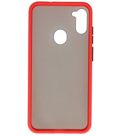 Bestcases Hard Case Telefoonhoesje Samsung Galaxy A11 - Rood