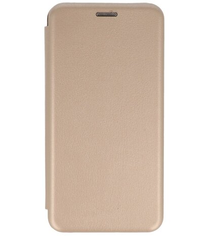 Bestcases Hoesje Slim Folio Telefoonhoesje Samsung Galaxy A11 - Goud