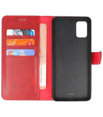 Rico Vitello 2 in 1 Book Case Telefoonhoesje Samsung Galaxy A71 - Rood