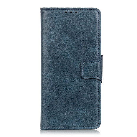 Bestcases Booktype Telefoonhoesje voor OnePlus 8 - Blauw