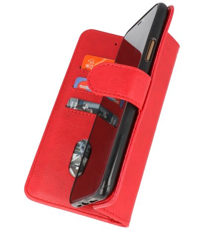 Bestcases Booktype Telefoonhoesje voor Samsung Galaxy Note 20 Ultra - Rood