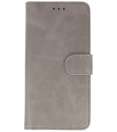 Bestcases Booktype Telefoonhoesje voor Samsung Galaxy Note 20 - Grijs