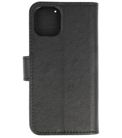 Bestcases Booktype Telefoonhoesje voor iPhone 12 Mini - Zwart