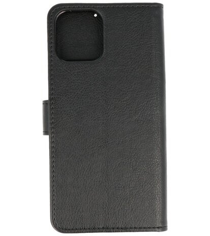 Bestcases Booktype Telefoonhoesje voor iPhone 12 Pro Max - Zwart