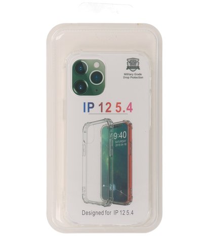 Schokbestendig TPU hoesje voor iPhone 12 Mini Transparant