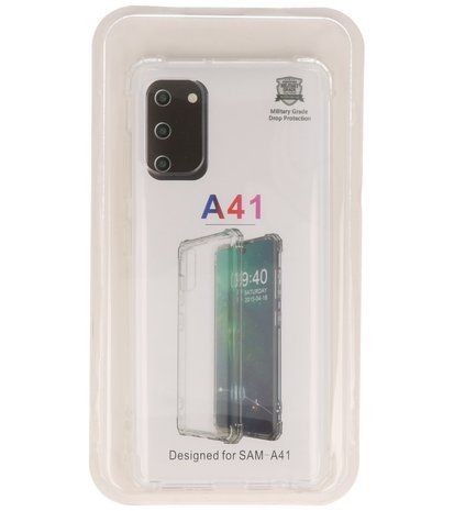 Schokbestendig TPU hoesje Samsung Galaxy A41 Transparant