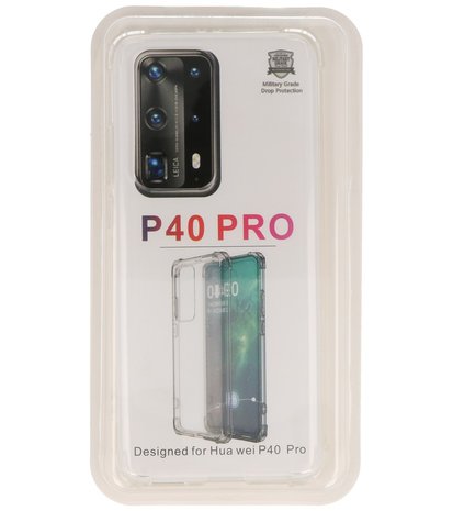 Schokbestendig TPU hoesje Huawei P40 Pro Transparant