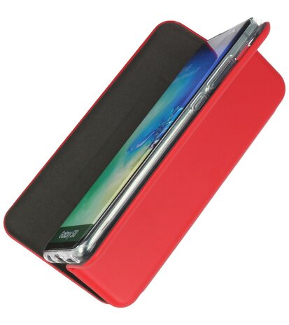 Slim Folio Telefoonhoesje voor Samsung Galaxy A21s - Rood
