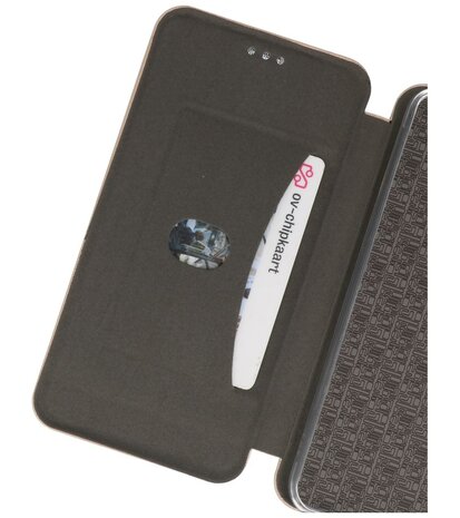 Slim Folio Telefoonhoesje voor Samsung Galaxy A21s - Goud