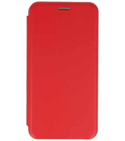 Slim Folio Telefoonhoesje voor Samsung Galaxy M11 - Rood