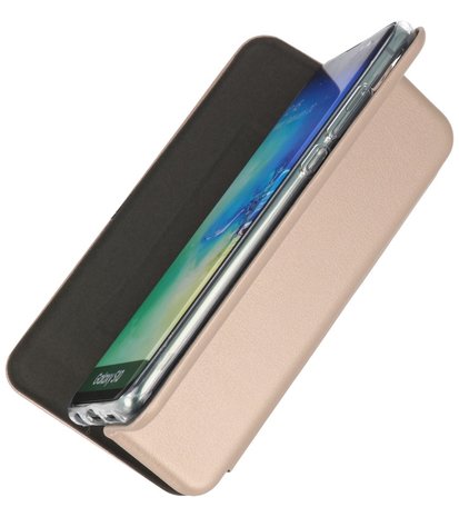 Slim Folio Telefoonhoesje voor Samsung Galaxy M21 - Goud