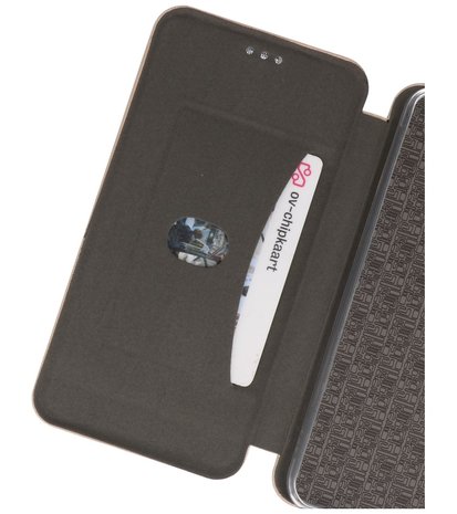 Slim Folio Telefoonhoesje voor Samsung Galaxy M21 - Goud