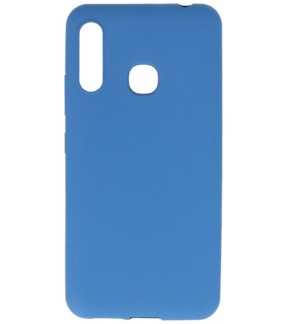 Color Backcover Telefoonhoesje voor Samsung Galaxy A70e - Navy