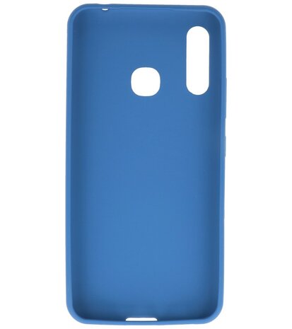 Color Backcover Telefoonhoesje voor Samsung Galaxy A70e - Navy